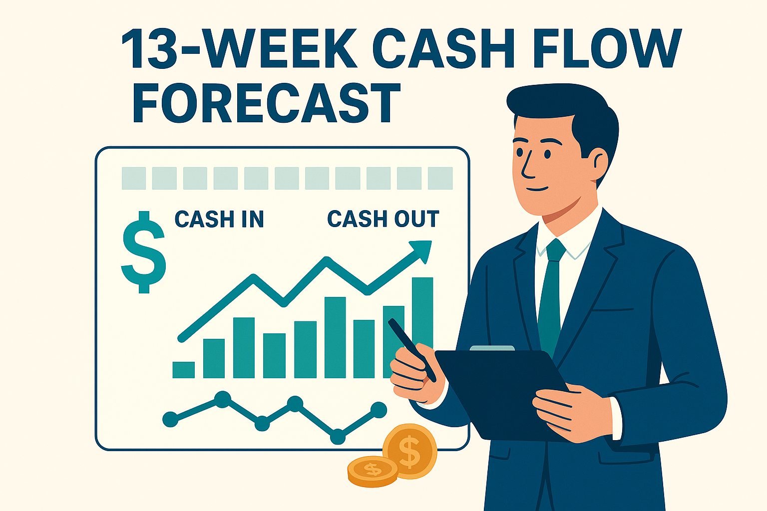 Creating a 13-Week Cash Flow Forecast: Step-by-Step Guide