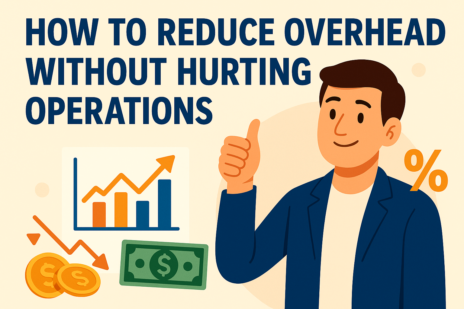How to Reduce Overhead Without Hurting Operations