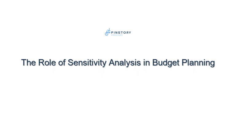 The Role of Sensitivity Analysis in Budget Planning