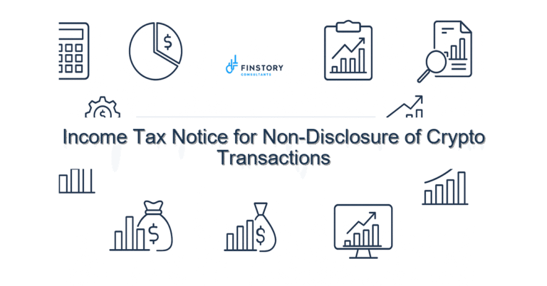 Income Tax Notice for Non-Disclosure of Crypto Transactions