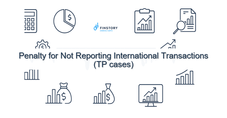 Penalty for Not Reporting International Transactions (TP cases)