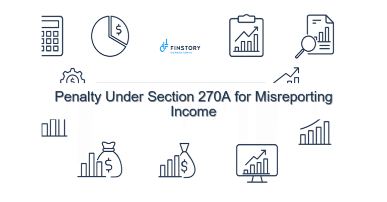 Penalty Under Section 270A for Misreporting Income