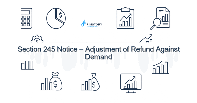 Section 245 Notice – Adjustment of Refund Against Demand
